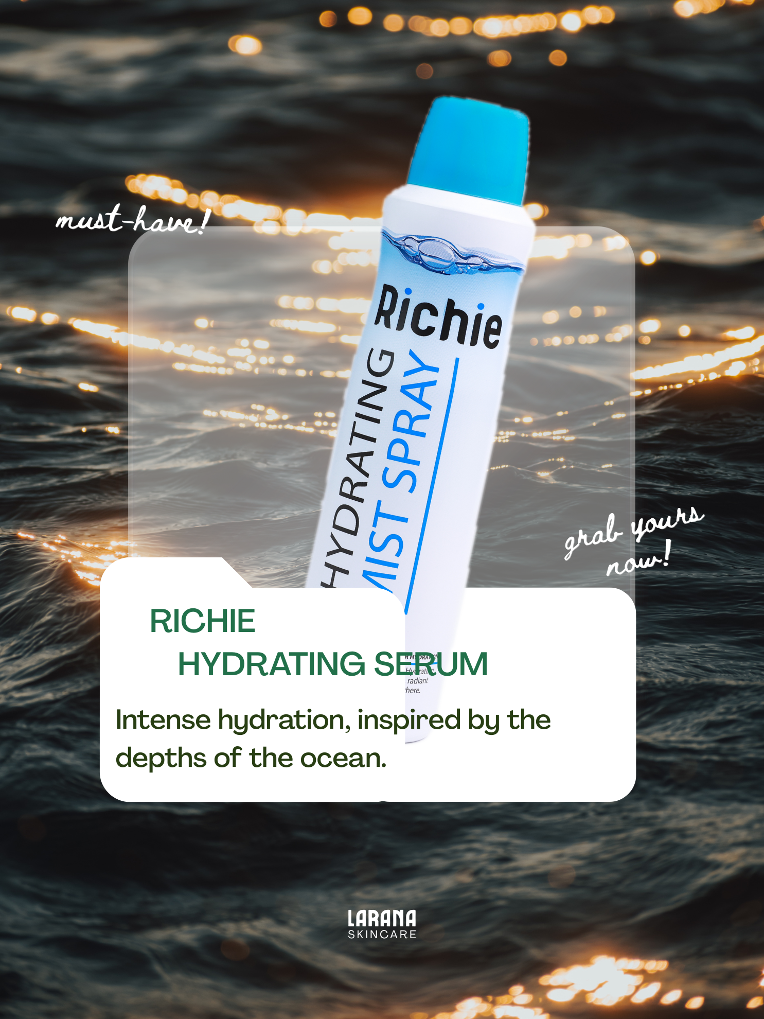 Richie Hydrating mist spray 120 ml
