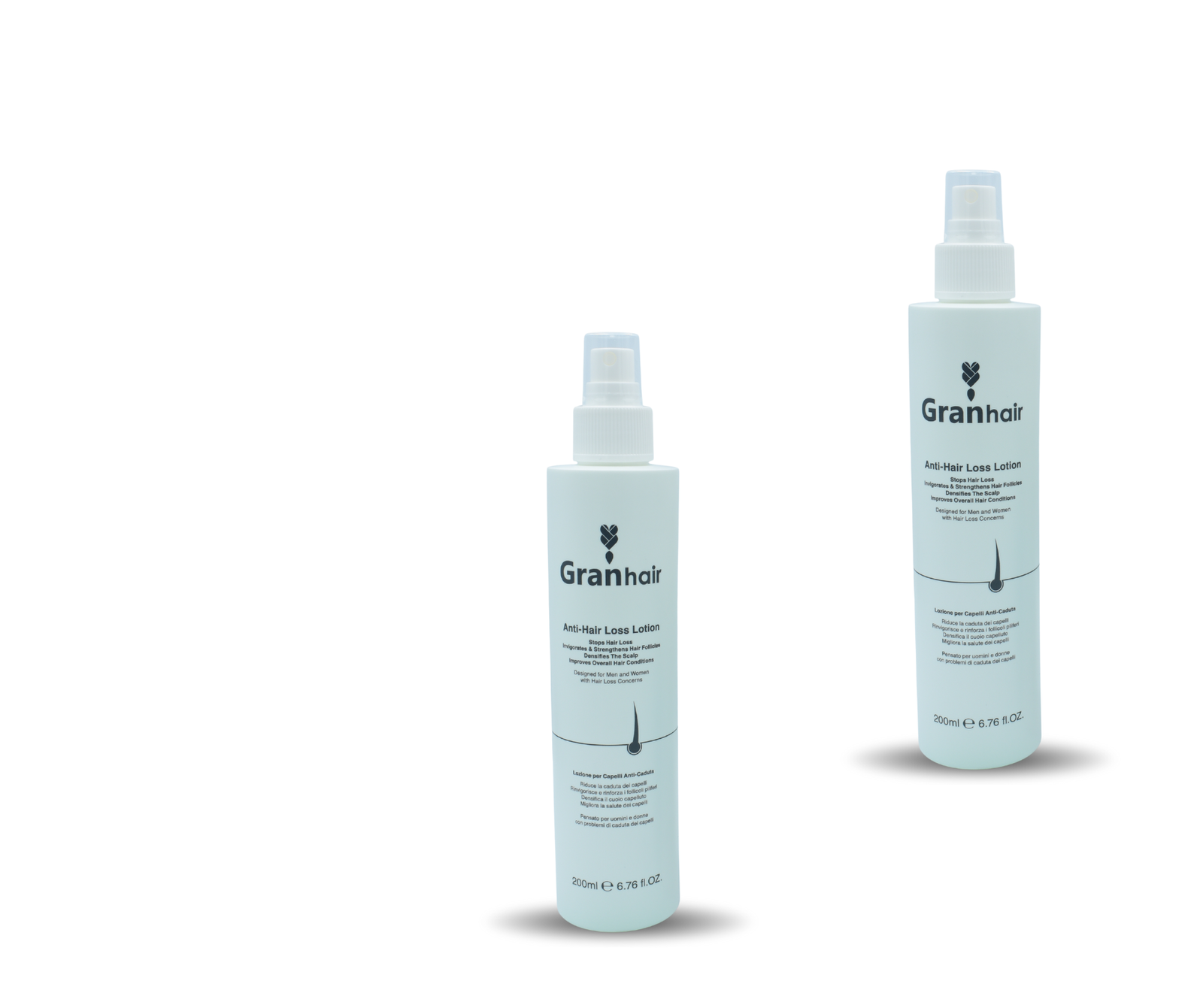 Granhair spray offer 2 bottles